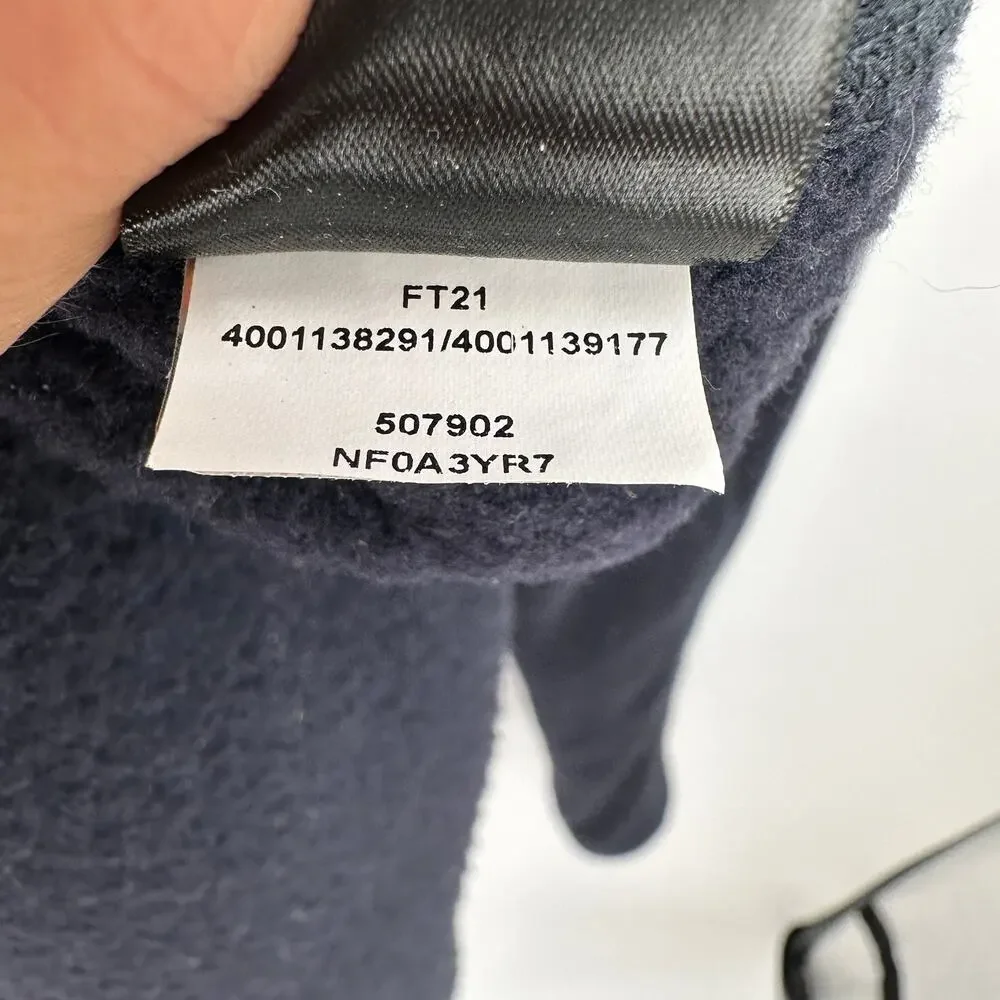 THE NORTH FACE Men's Gordon Lyons Full Zip Up Navy Fleece Jacket // M